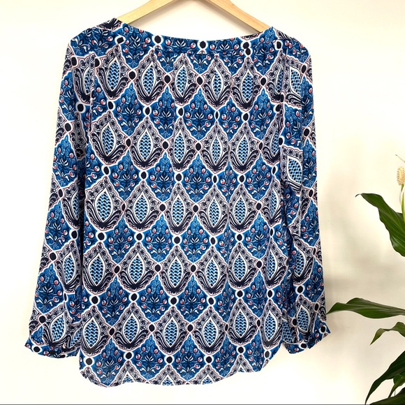 LOFT flowy printed top with long sleeves - Picture 2 of 6